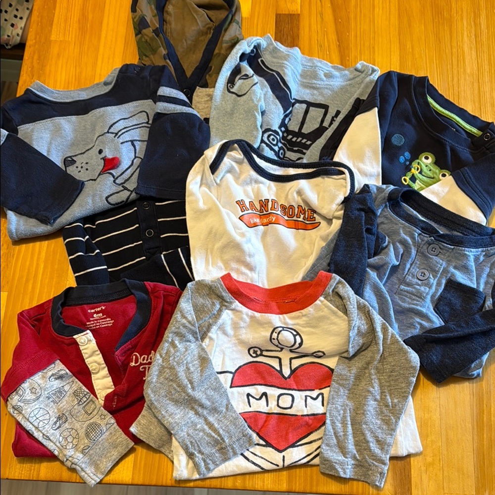 Assorted 3-6 Long Sleeve Shirts